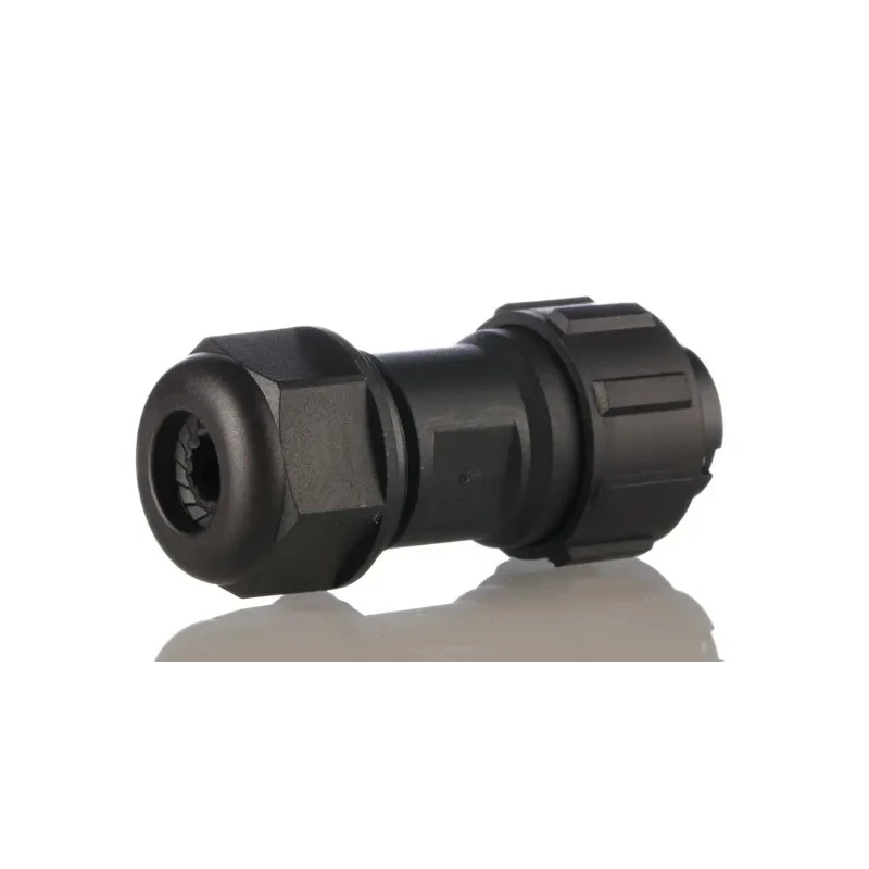 RS PRO Circular Connector, 2 Contacts, Cable Mount Plug, Male, IP68, 500V, 10A, Threaded Mating, Polyamide 66 144-4186