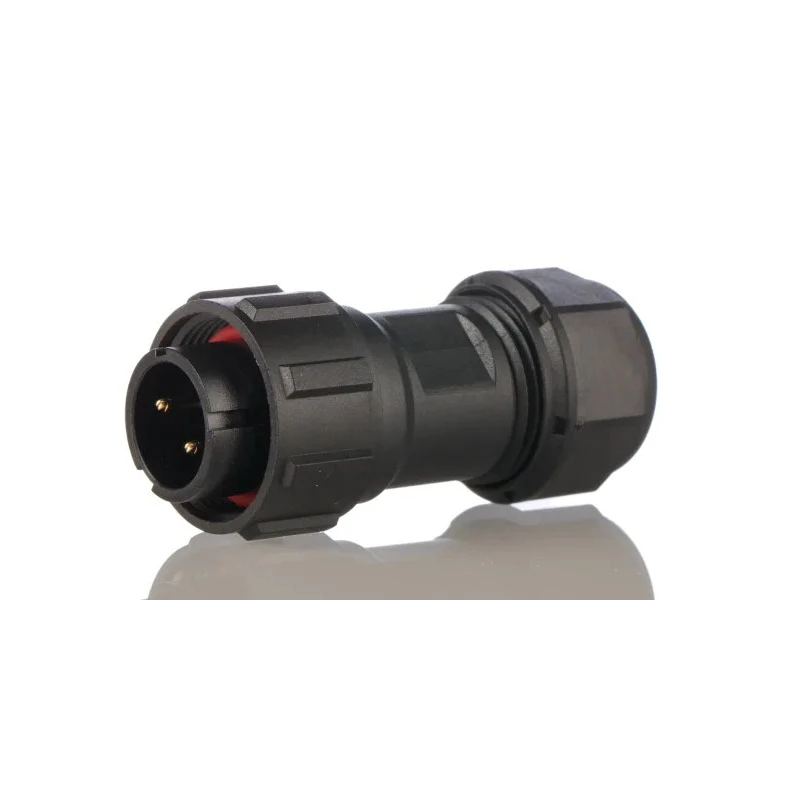RS PRO Circular Connector, 2 Contacts, Cable Mount Plug, Male, IP68, 500V, 10A, Threaded Mating, Polyamide 66 144-4186