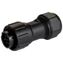 RS PRO Circular Connector 7 Contacts Cable Standard Plug Male IP68 400V 5A 144-4190