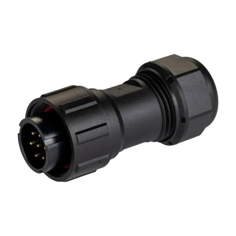 RS PRO Circular Connector 7 Contacts Cable Standard Plug Male IP68 400V 5A 144-4190