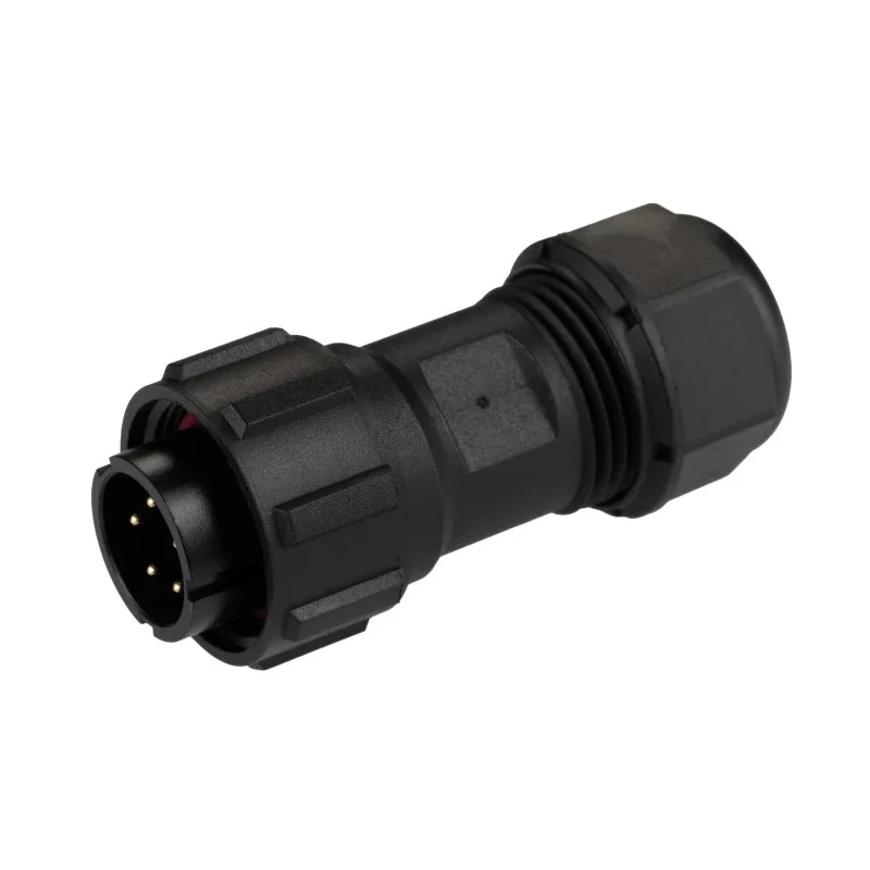 RS PRO Circular Connector 5 Contacts Cable Standard Plug Male IP68 500V 5A 17 mm Shell Size 144-4189