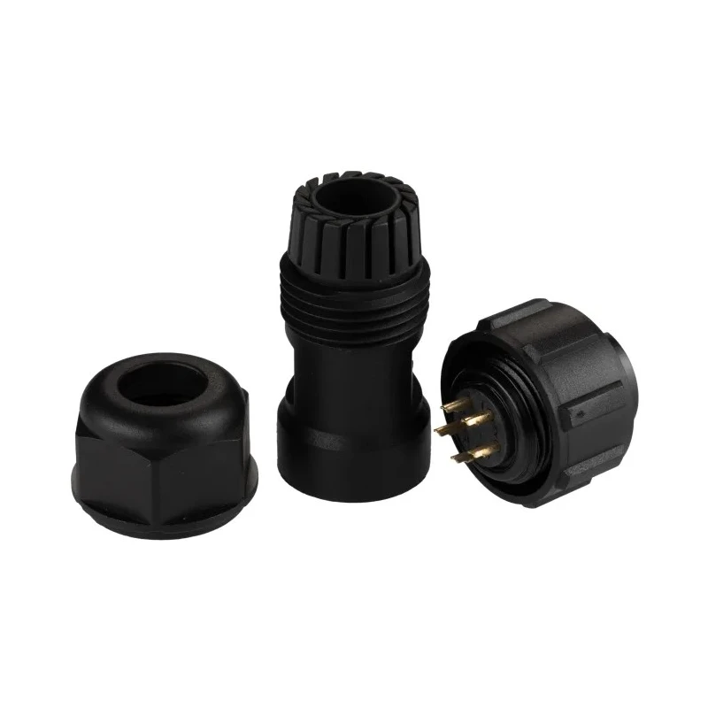 RS PRO Circular Connector 5 Contacts Cable Standard Plug Male IP68 500V 5A 17 mm Shell Size 144-4189