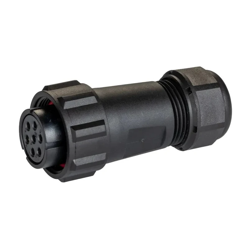 RS PRO Circular Connector 7 Contacts Cable Plug Female IP68 500V 15A Threaded 144-4211