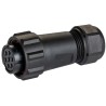 RS PRO Circular Connector 7 Contacts Cable Plug Female IP68 500V 15A Threaded 144-4211