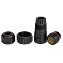 RS PRO Circular Connector 7 Contacts Cable Plug Female IP68 500V 15A Threaded 144-4211