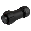 RS PRO Industrial Circular Connector Cable Plug 12 Contacts Female Threaded IP68 400V 5A 144-4213