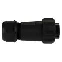 RS PRO Industrial Circular Connector Cable Plug 12 Contacts Female Threaded IP68 400V 5A 144-4213