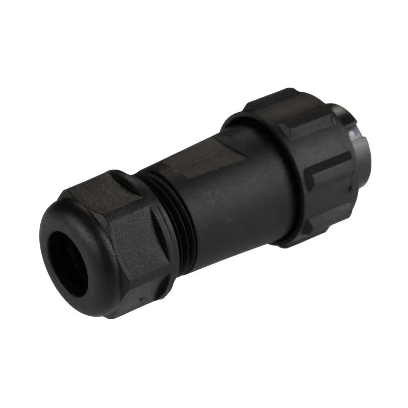 RS PRO Industrial Circular Connector Cable Plug Male 7 Contacts 15A 500V IP68 Threaded Shell 21 mm 144-4214