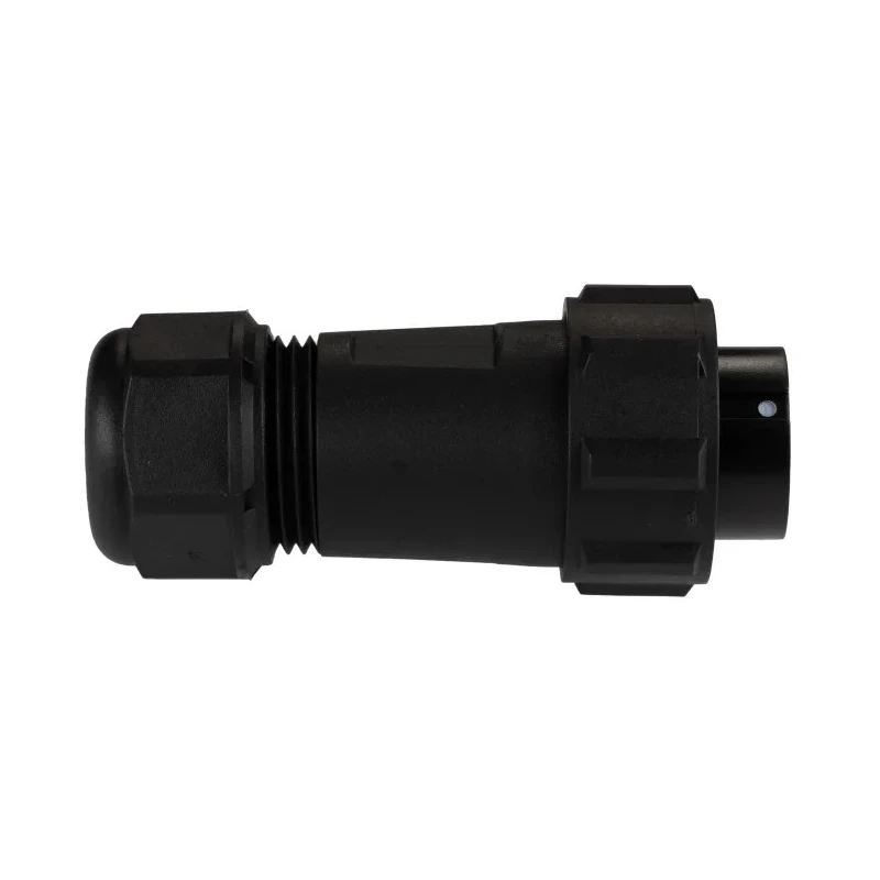 RS PRO Industrial Circular Connector Cable Plug Male 7 Contacts 15A 500V IP68 Threaded Shell 21 mm 144-4214