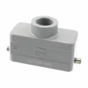 HARTING Heavy Duty Power Connector Hood Die Cast Aluminium IP65 Cable Mount Thread M25 x 1.5 19302161441