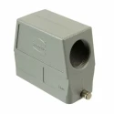 HARTING Heavy Duty Power Connector Hood Series 1930, Cable Mount, Die Cast Aluminium, IP65, Model 19302160547