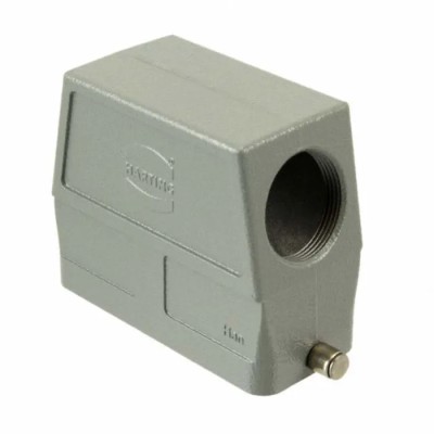 HARTING Heavy Duty Power Connector Hood Series 1930, Cable Mount, Die Cast Aluminium, IP65, Model 19302160547