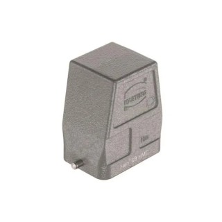HARTING Heavy Duty Power Connector Hood Han 6B Die Cast Aluminium IP65 1 Lever 09302060801