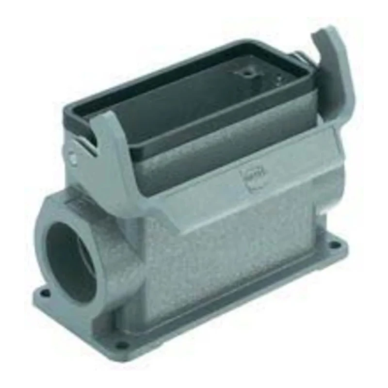 HARTING 1930 Range Heavy Duty Power Connector Housing 1 Lever Cable Mount Die Cast Aluminium IP65 19302240292