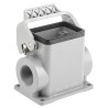 HARTING 1930 Range Heavy Duty Power Connector Housing 1 Lever, Die Cast Aluminium, IP65, Thread Size M25 x 1.5 19302060291