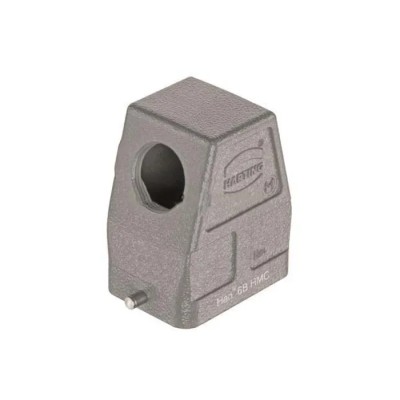 HARTING Heavy Duty Power Connector Hood, Die Cast Aluminium Body, IP65, 1 Lever Locking, Series 1930, Model 19302060546
