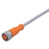 ifm electronic Sensor Actuator Cable Female 4-way M12 to Unterminated, 10 m EVW012