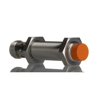 ifm electronic Threaded Barrel Inductive Proximity Sensor M12 x 1 PNP/NPN 3V 7 mm 30 V dc 10mA IF6124