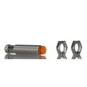ifm electronic Threaded Barrel Inductive Proximity Sensor M12 x 1 PNP/NPN 3V 7 mm 30 V dc 10mA IF6124