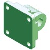 SMC Single Clevis Mounting Bracket Compatible with 63 mm Bore Size ISO 21287 Standard C55-C063