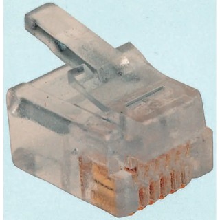 Bel-Stewart 937-SP Series RJ25 Male Modular Jack 1 Port 6 Way Unshielded Cable Connector RJ25