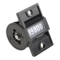 Hengstler 5 Digit Flush Mount Counter with 4.2mm Digit Height, Non-Resettable, Top Coming Count Direction, Model 0 309 509