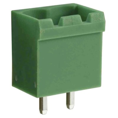 RS PRO Pluggable Terminal Block 4-Contact 5.08 mm Pitch 1 Row Green Polyamide 66 Housing 144-4351