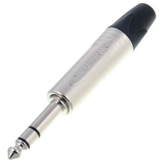 Neutrik Jack Connector 6.35 mm Cable Male 3 Stereo 3A Solder NP3X