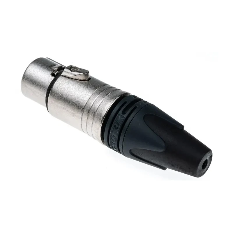 RS PRO Cable XLR Connector, Straight Female, 50V, 7 Contacts, Silver over Nickel Plating NC7FXX