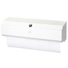 Tork Metal White Wall Mount Paper Towel Dispenser 560 mm x 160 mm x 155 mm 129183