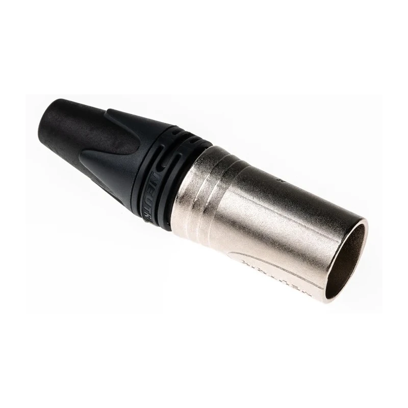 Neutrik Cable XLR Connector, Straight, 7 Contacts, 50V, Male, Silver over Nickel Plating NC7MXX