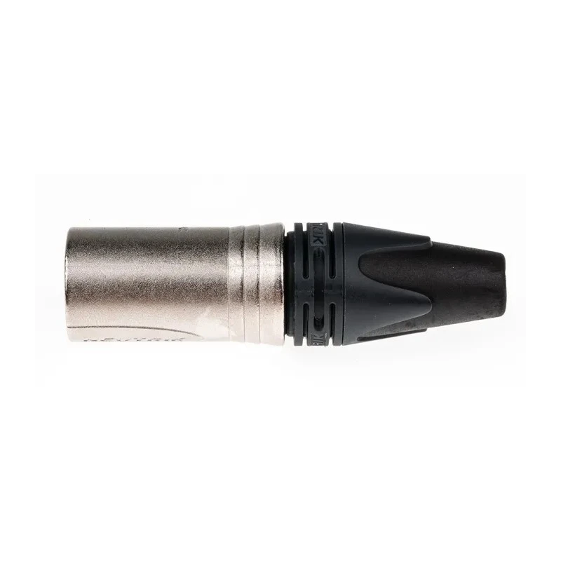 Neutrik Cable XLR Connector, Straight, 7 Contacts, 50V, Male, Silver over Nickel Plating NC7MXX