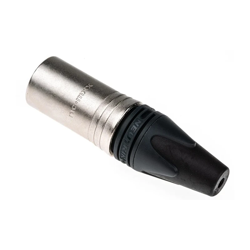 Neutrik Cable XLR Connector, Straight, 7 Contacts, 50V, Male, Silver over Nickel Plating NC7MXX