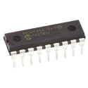 Microchip 8-Bit PIC16F84A 4 MHz Flash Microcontroller 18-Pin PDIP PIC16F84A-04/P