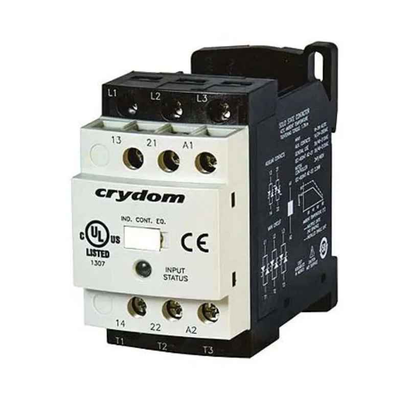 Crydom Solid State Contactor 3-Pole 500 mA 18V dc Control, 480V ac Contact Voltage DRC3P48D433R