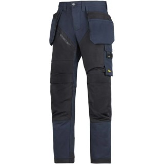 Snickers Men's Super-light Ripstop Flexiwork Work Trouser Black Waist 30 to 31 in Leg 30in 69020404092