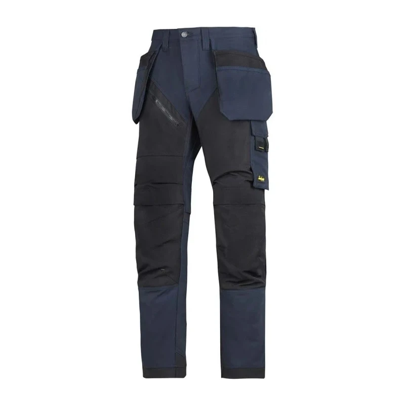 Snickers Men's Super-light Ripstop Flexiwork Work Trouser Black Waist 30 to 31 in Leg 30in 69020404092