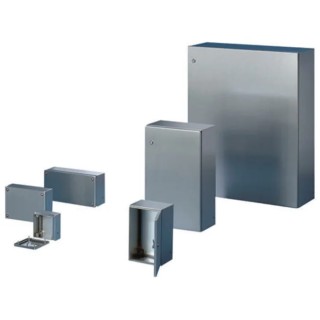 Rittal EX Series 304 Stainless Steel Wall Box IP66 IECEx ATEX 380 mm x 380 mm x 210 mm IP66