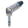 Neutrik 6.35 mm Cable Male Stereo Jack Connector 3 Ways Right Angle Nickel Plated Brass Contacts NP3RX