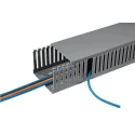HellermannTyton HTWD-PD Cable Trunking Grey Open Slot W20mm x D50mm L2m Polyvinyl Chloride 