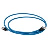 Omron Cat6a Shielded Screened Ethernet Cable 8 Core Blue 1.5m LSZH XS6W-6LSZH8SS150CM-B