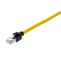 Omron Cat6a Shielded Screened Ethernet Cable, Yellow Jacket, 3 m, Low Smoke Zero Halogen XS6W-6LSZH8SS300CM-Y