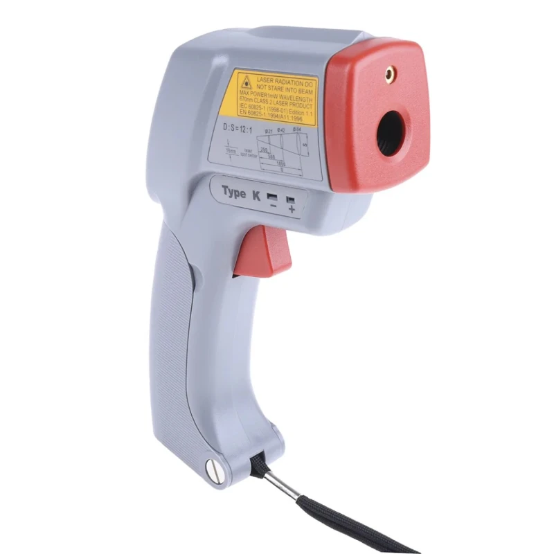RS PRO Infrared Thermometer Kit 1350°C Max Temperature ±0.1 Reading +1°C % Accuracy Fahrenheit °C F RS1327K