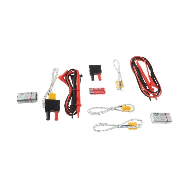 RS PRO Thermometer Multimeter Kit including RS14 Compact Autoranging Digital Multimeter, RS380 Clamp RS14, RS380, RS42