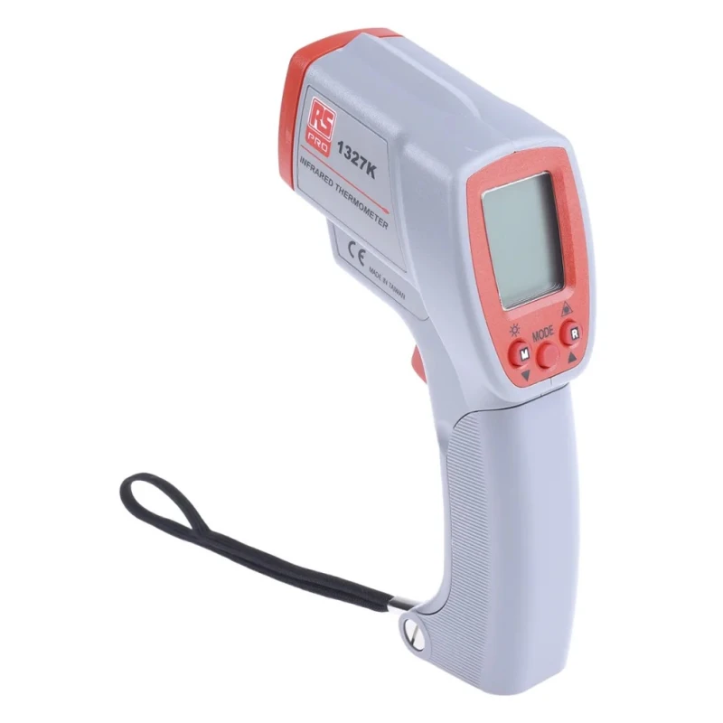 RS PRO Infrared Thermometer Kit 1350°C Max Temperature ±0.1 Reading +1°C % Accuracy Fahrenheit °C F RS1327K