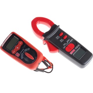 RS PRO Industrial Multimeter Kit with Pocket Digital Multimeter IDM20 and Clamp Meter ICM20, Taiwan Origin ICM20, IDM20
