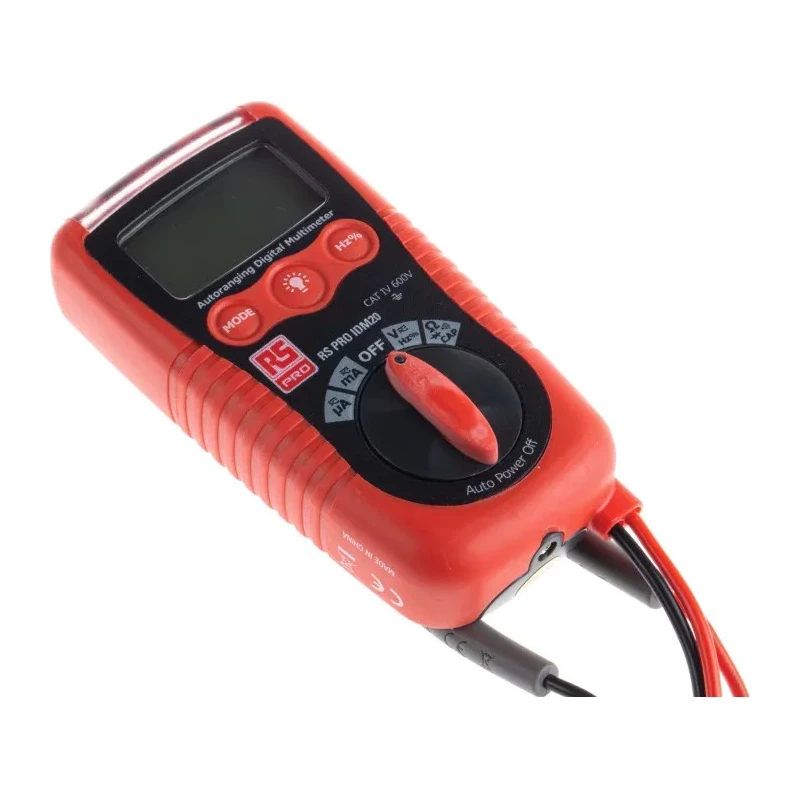 RS PRO Industrial Multimeter Kit with Pocket Digital Multimeter IDM20 and Clamp Meter ICM20, Taiwan Origin ICM20, IDM20