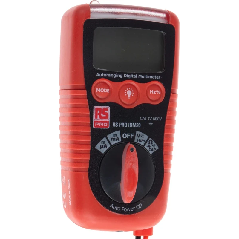 RS PRO Industrial Multimeter Kit with Pocket Digital Multimeter IDM20 and Clamp Meter ICM20, Taiwan Origin ICM20, IDM20