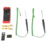 RS PRO K Probe Wired Digital Thermometer 2 Input(s) 1300 °C Max ±0.2 Reading +1°C % Accuracy RS52