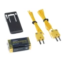 RS PRO K Probe Wired Digital Thermometer 2 Input(s) 1300 °C Max ±0.2 Reading +1°C % Accuracy RS52